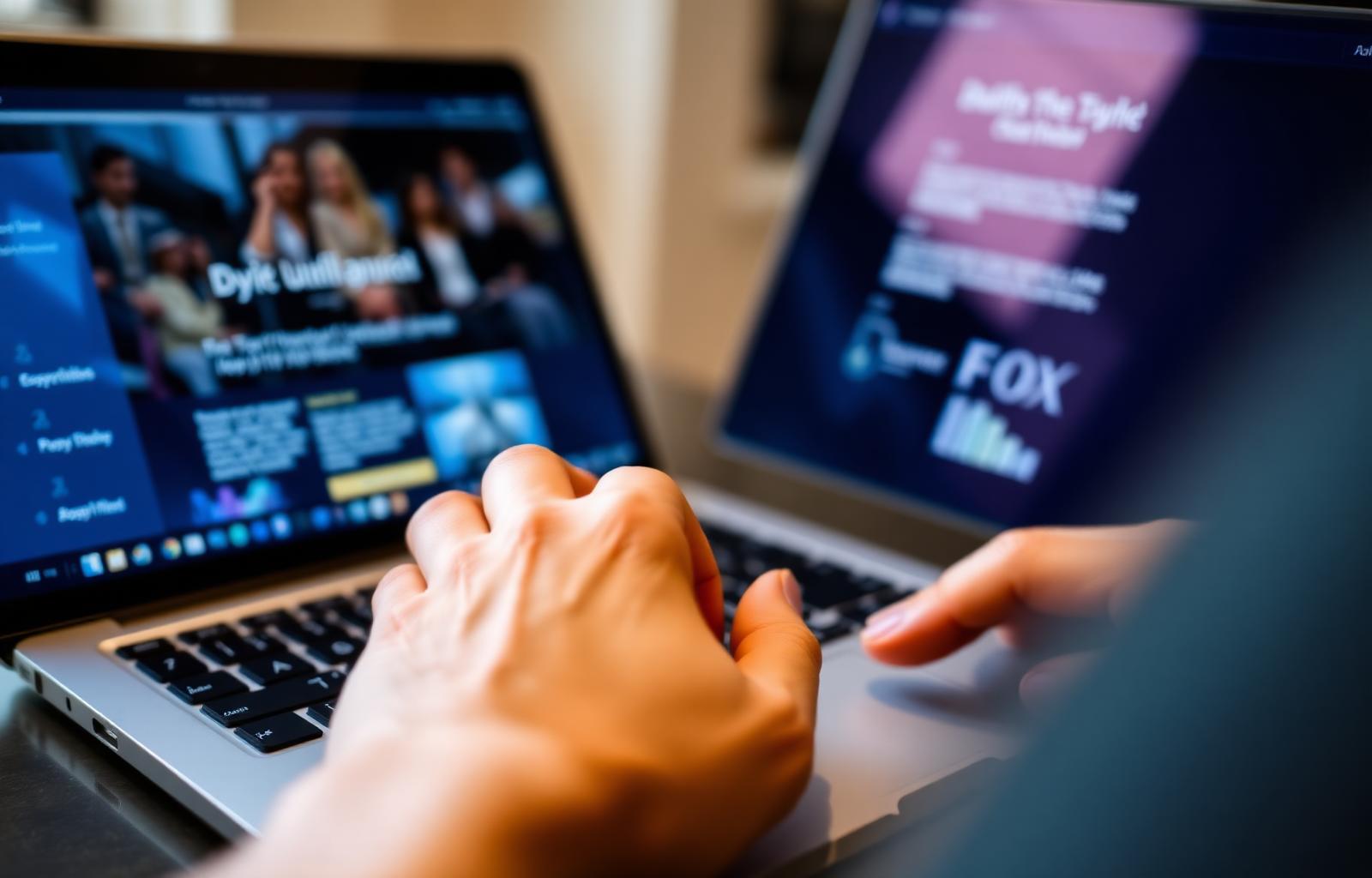 Aan het werk aan een nieuwe website